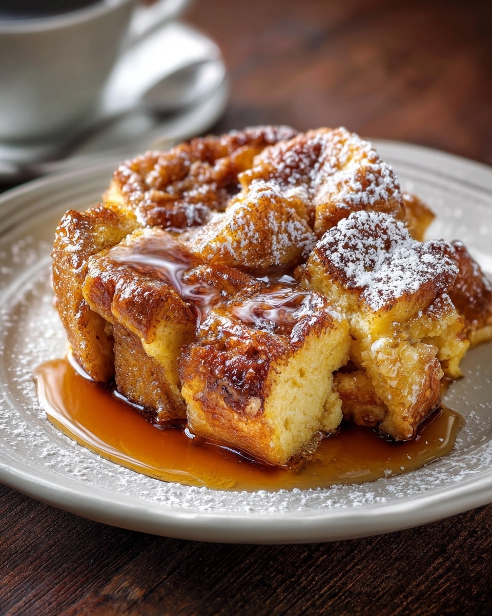 Crème Brûlée French Toast Casserole Recipe - Recipe Image