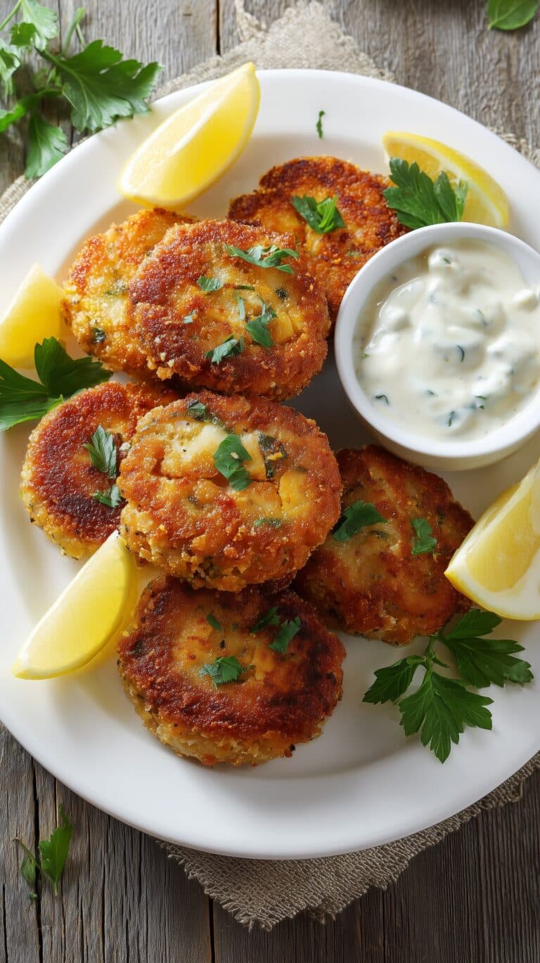 Perfectly Crispy Salmon Patties Recipe