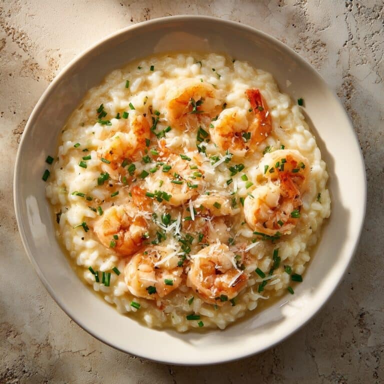 Lemon Butter Scallops with Parmesan Risotto Recipe