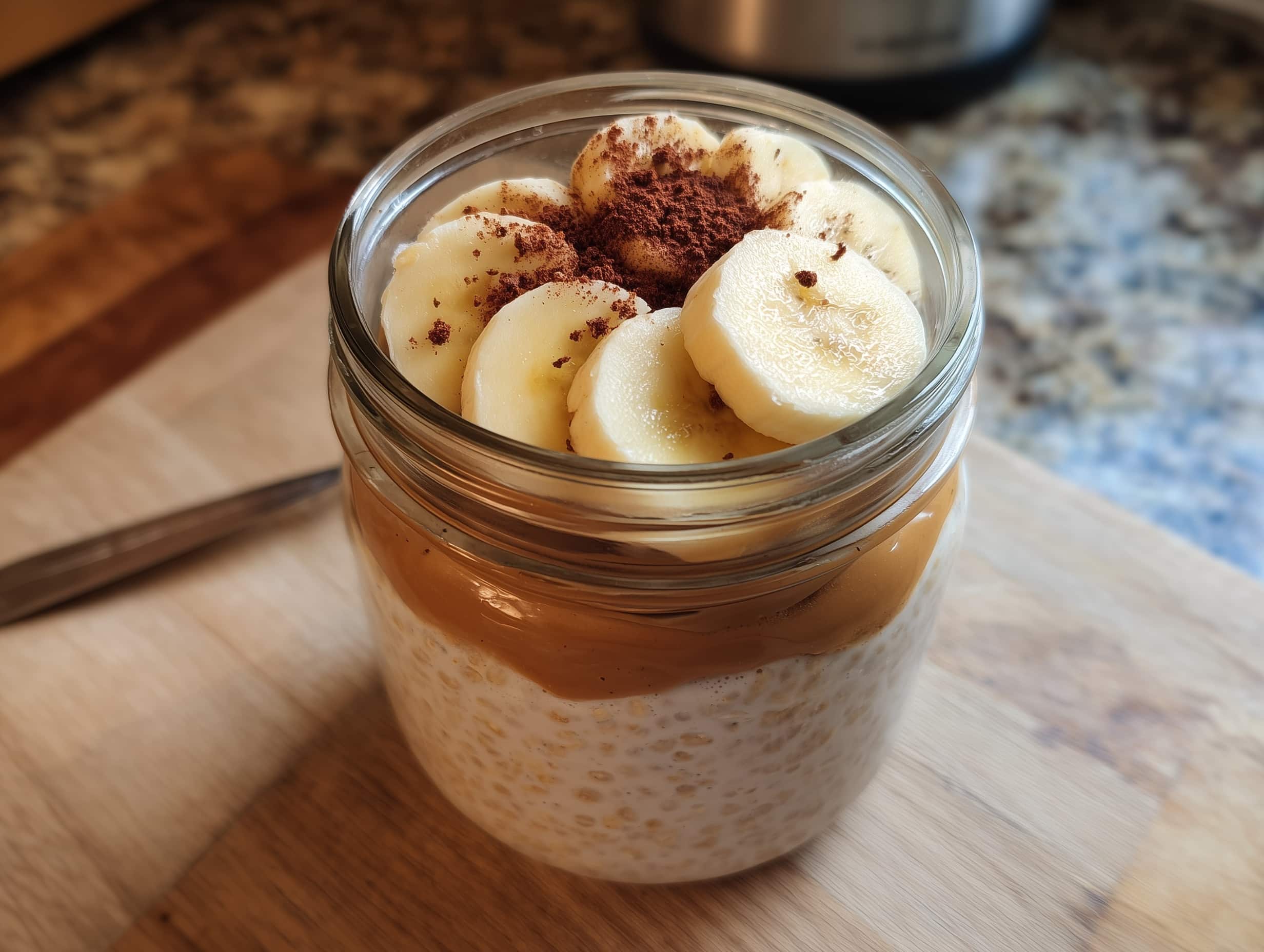 Cookie Dough Overnight Oats Recipe - Recipe Image