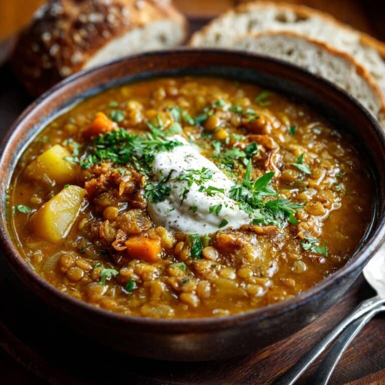 Hearty Italian Lentil Soup Recipe