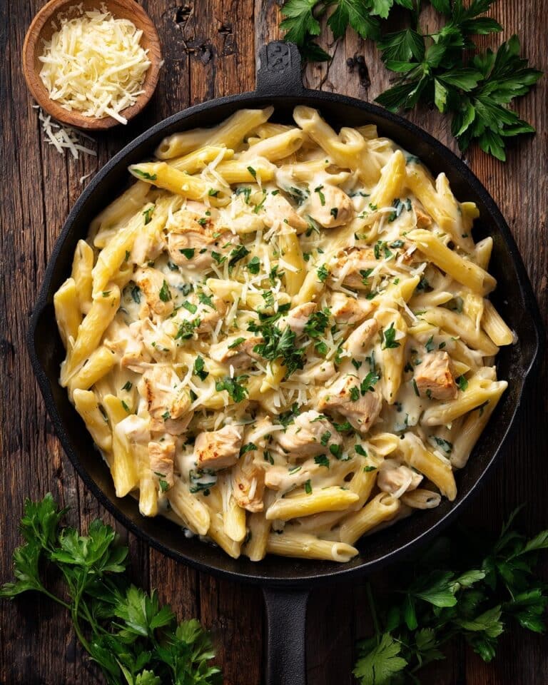 Creamy Pepperoncini Chicken Skillet Recipe
