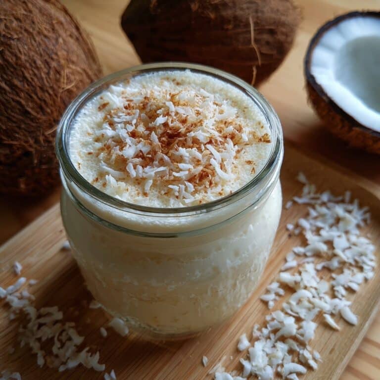 Creamy Coconut Pudding Recipe