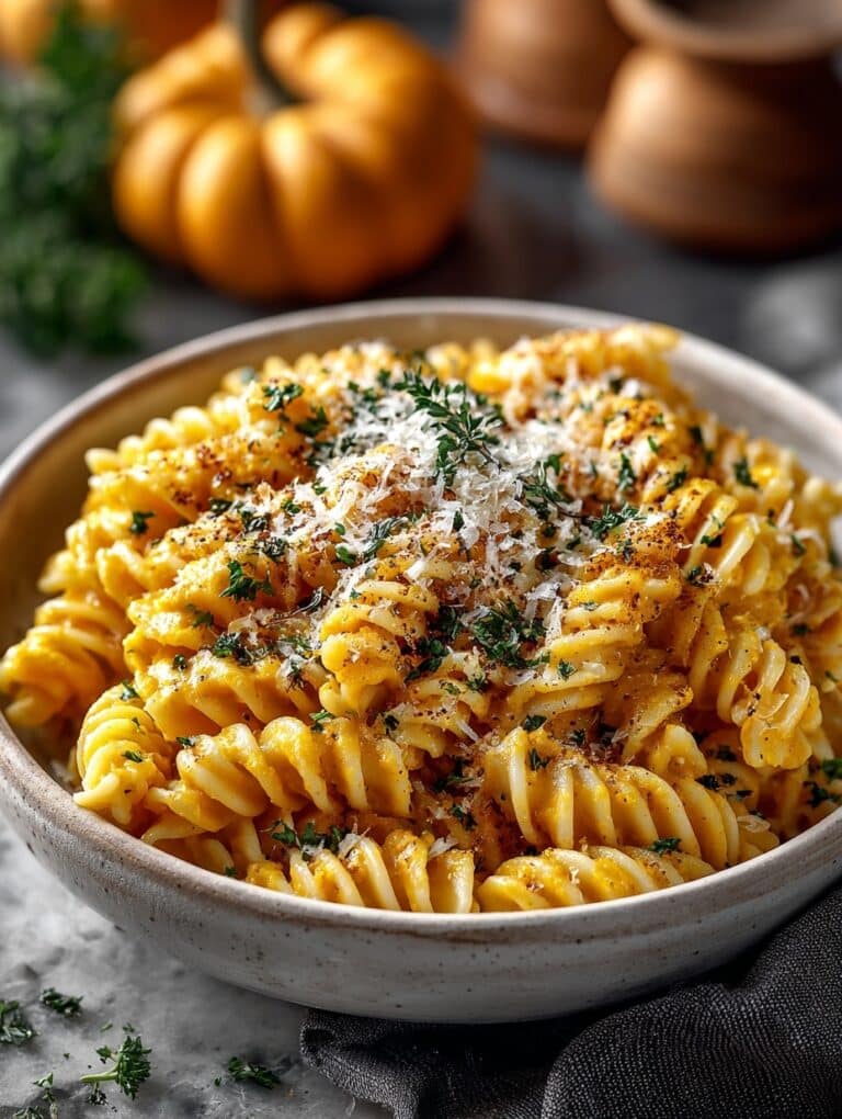 Pumpkin Apple Three-Cheese Mac and Cheese Recipe