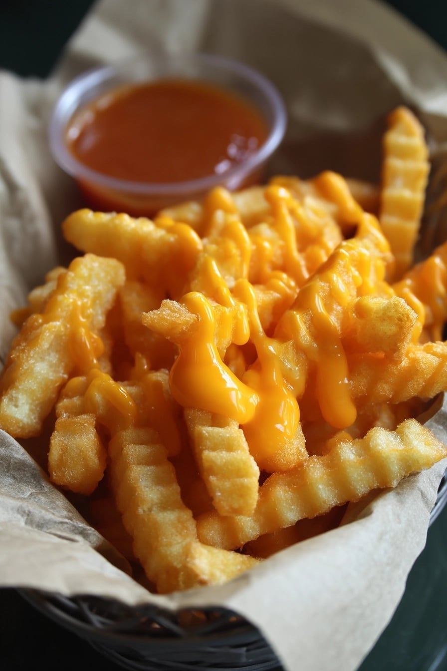 Creamy Cheese Sauce for Fries Recipe - Recipe Image