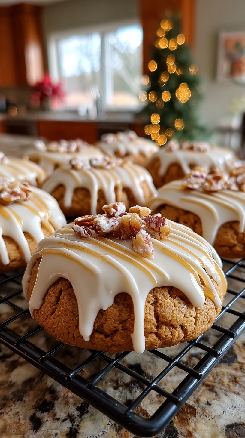 Gingerbread Cheesecake Cookies Recipe - Recipe Image