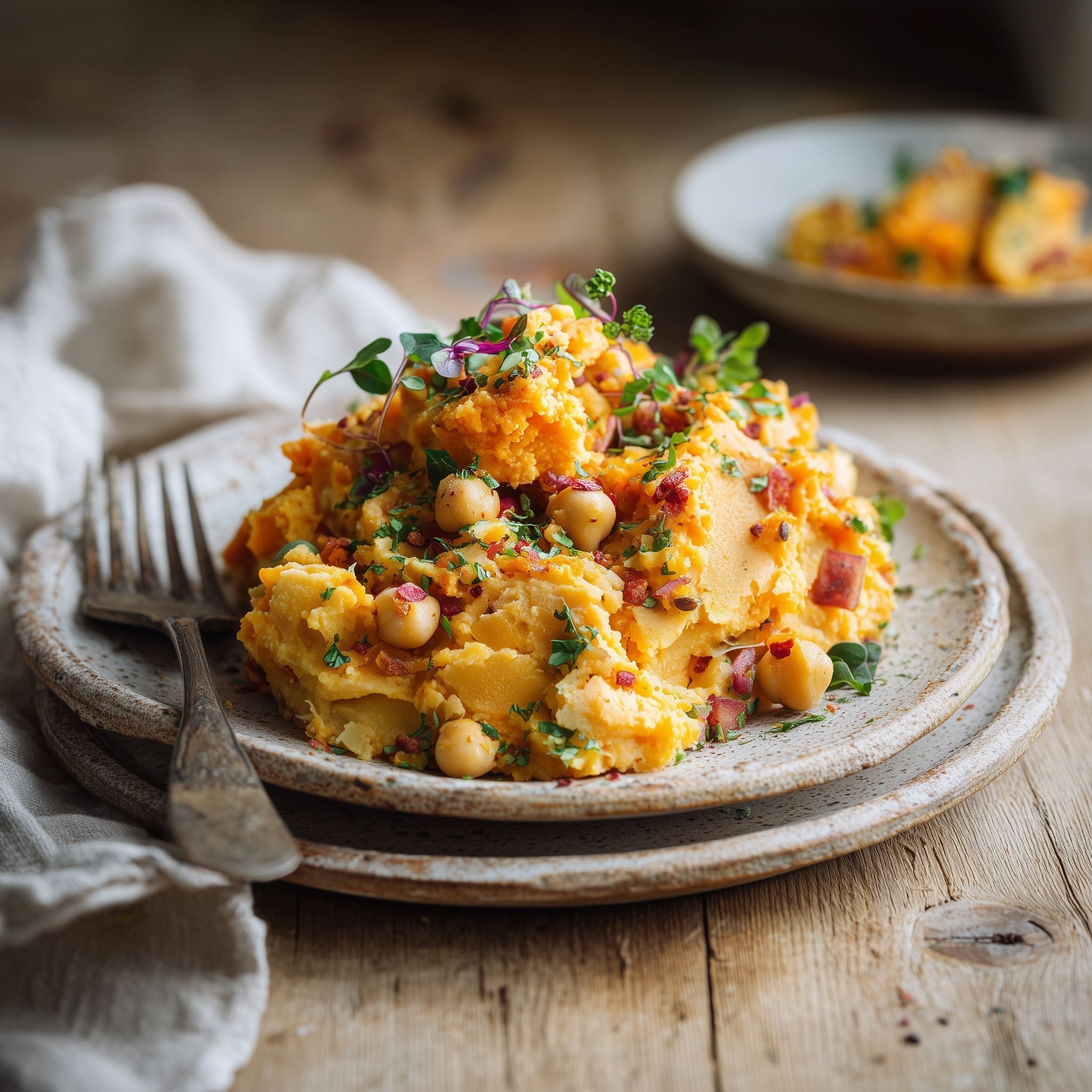 Turmeric Chicken with Butter Bean Hummus Recipe - Recipe Image