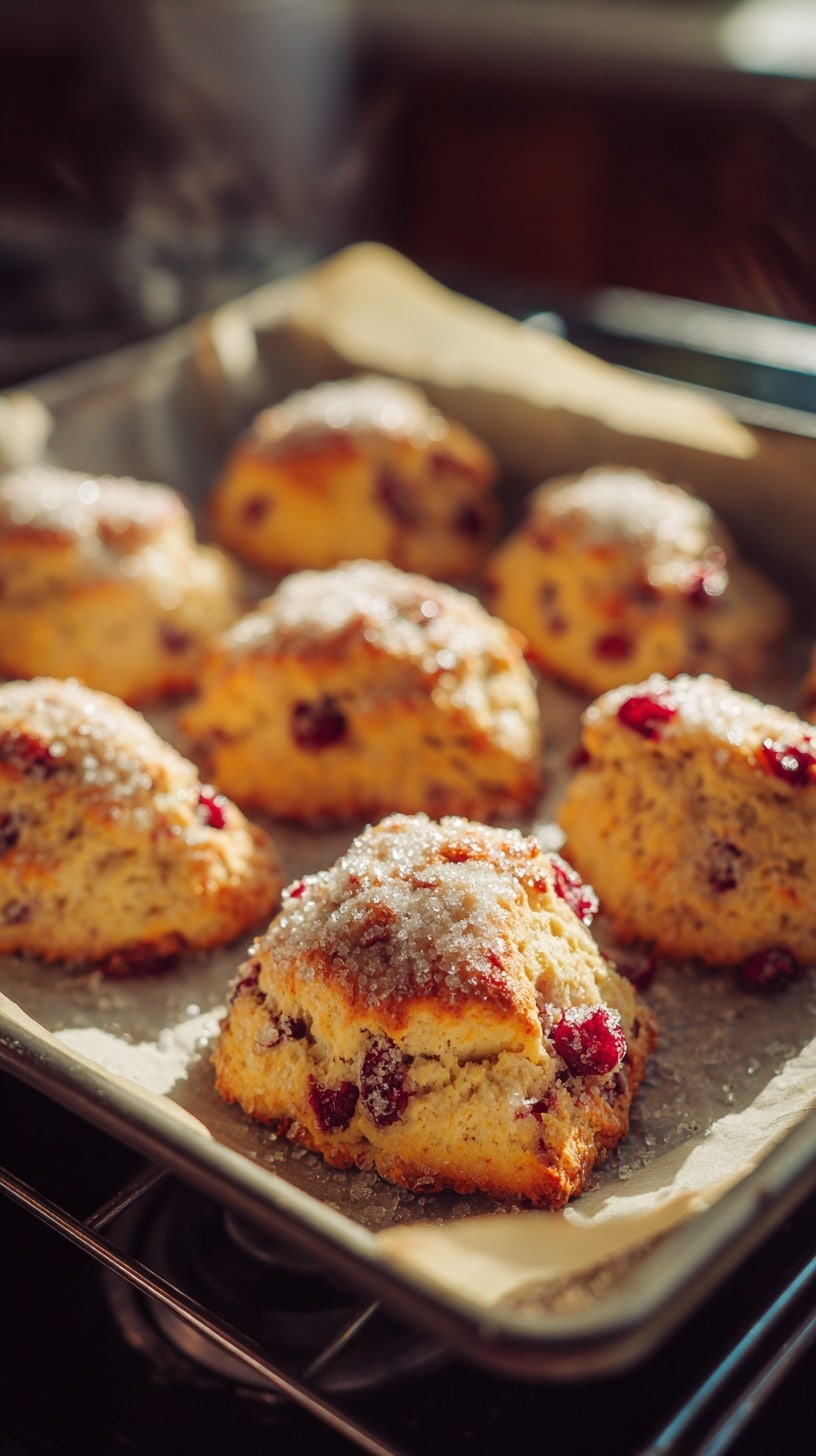 Strawberry Shortcake Scones Recipe - Recipe Image