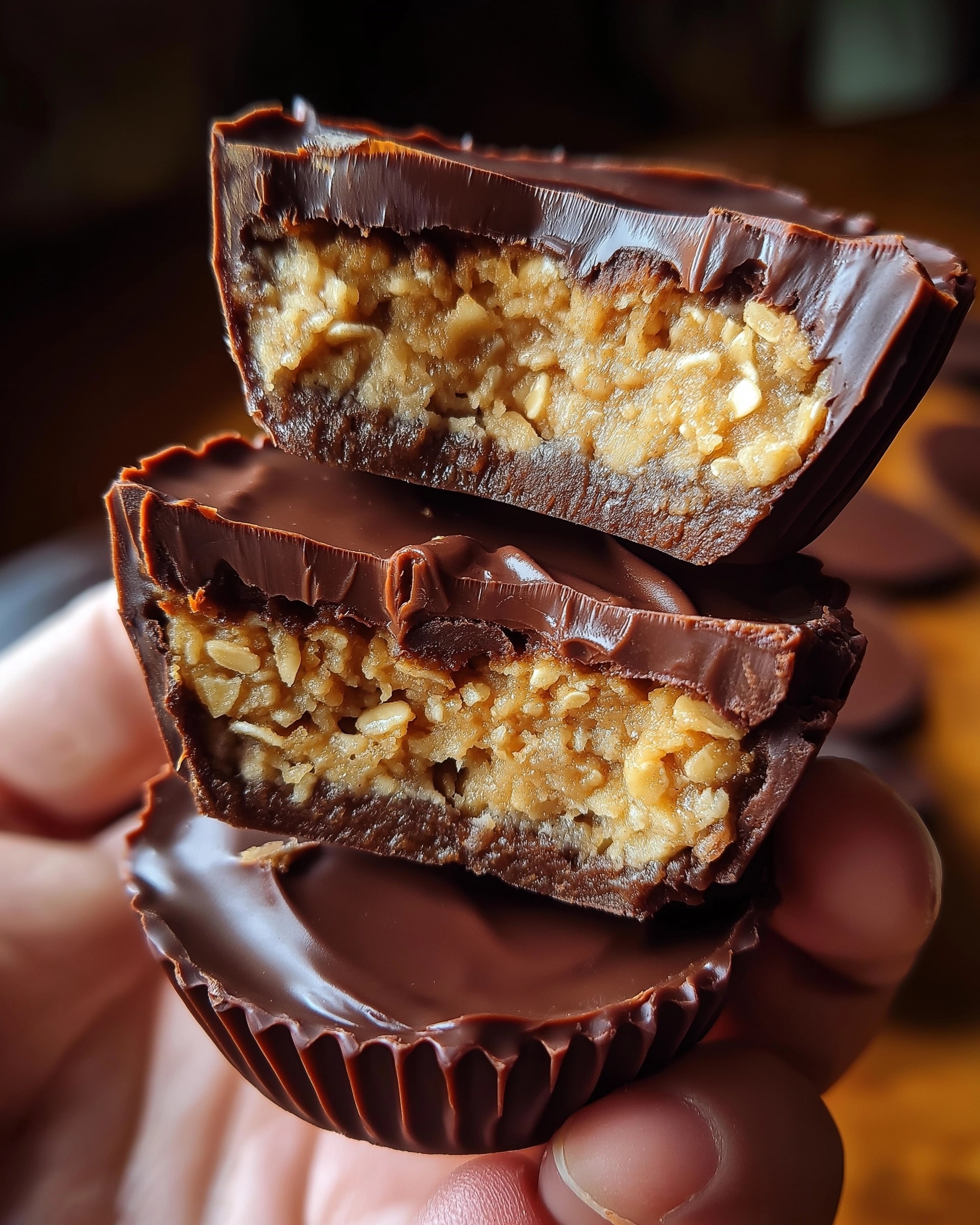 Peanut Butter Oat Cups Recipe - Recipe Image