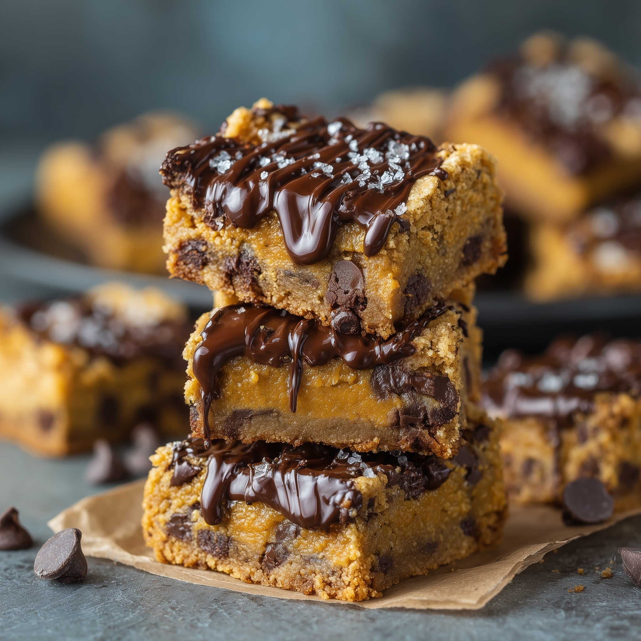 Peanut Butter Stuffed Brownies Recipe - Recipe Image