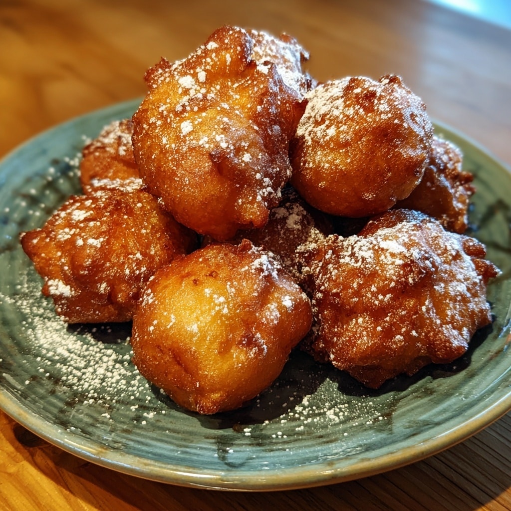 Sweet Rhubarb Fritters Recipe - Recipe Image