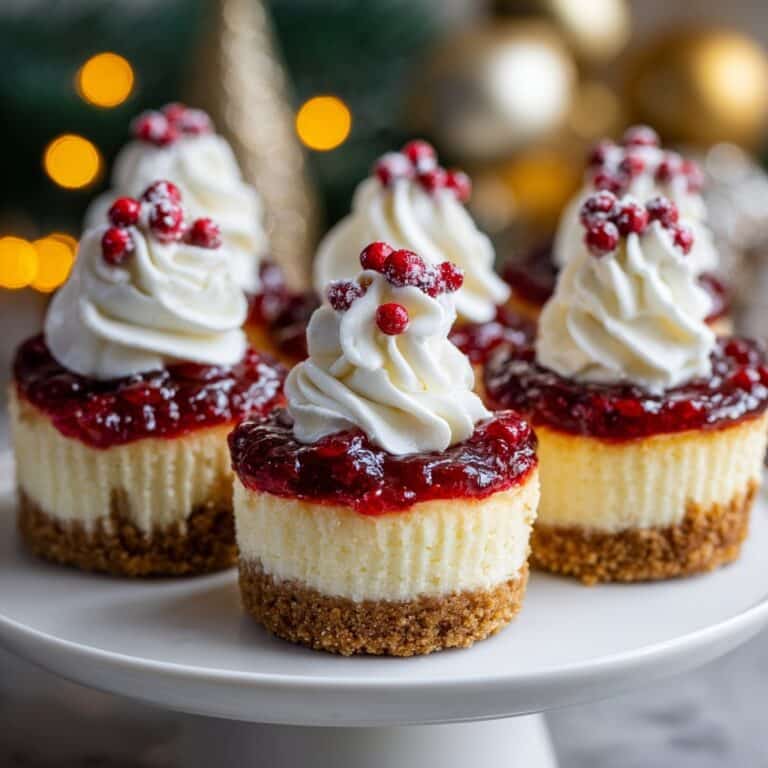 Patriotic Mini Cheesecakes Recipe