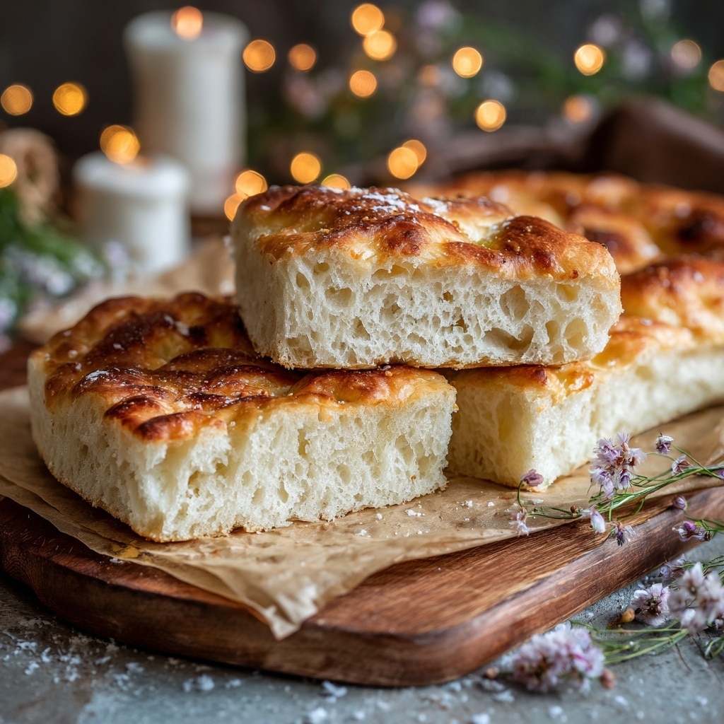 Sweet Raspberry Jam Focaccia Recipe - Recipe Image