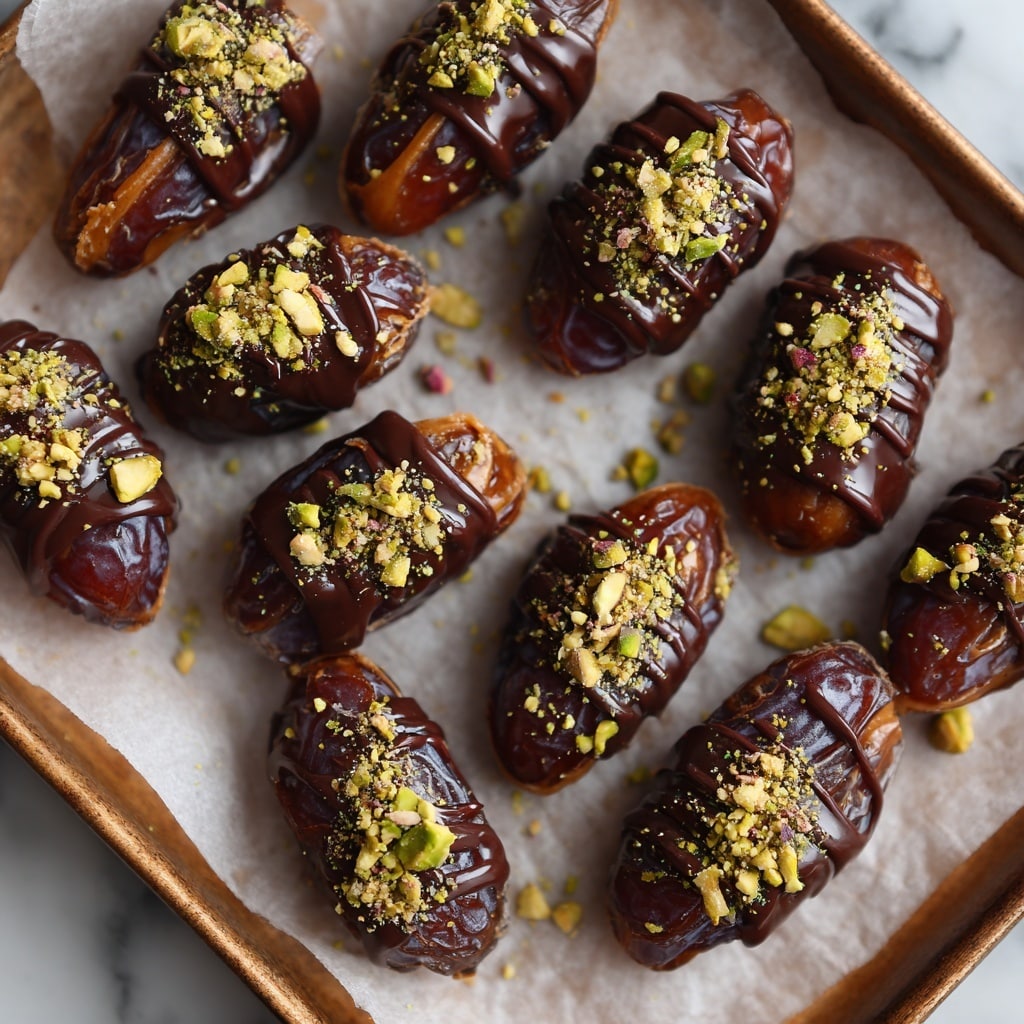 Honey Pistachio Ricotta Stuffed Dates Recipe - Recipe Image