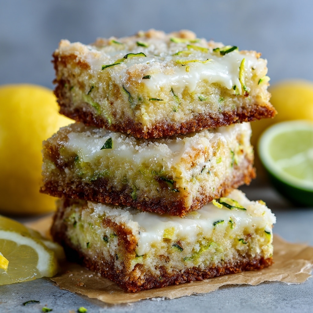 Butterscotch Zucchini Blondies Recipe - Recipe Image