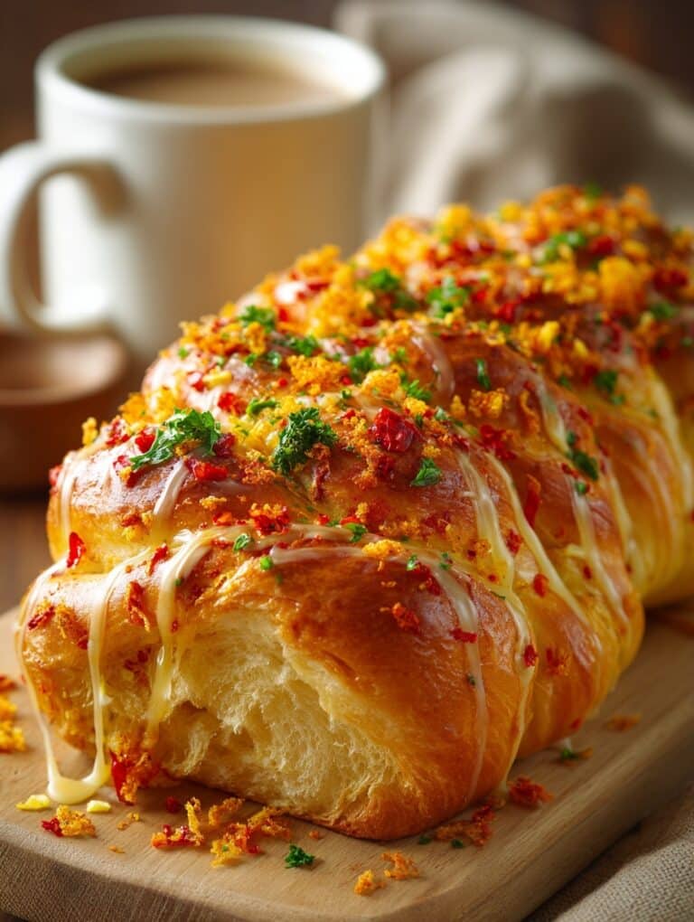 Italian Herbs and Cheese Bread Recipe