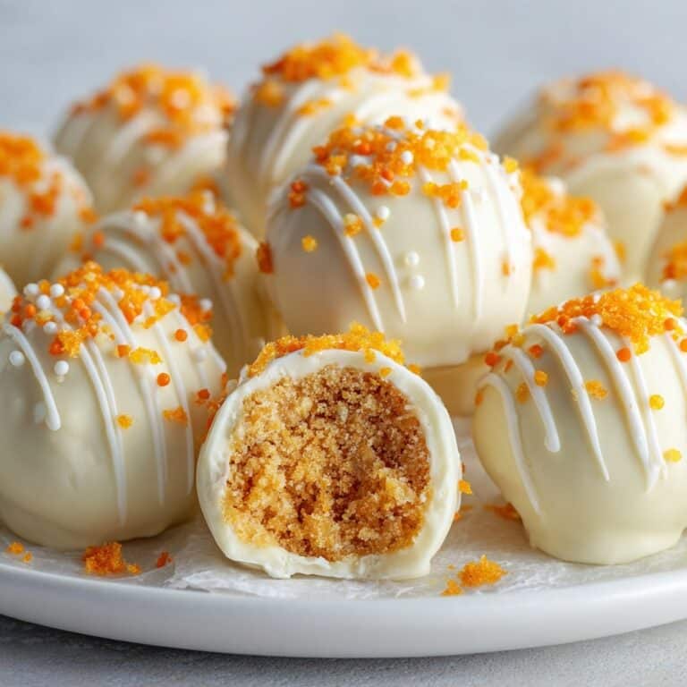 No-Bake Pumpkin Cheesecake Balls Recipe