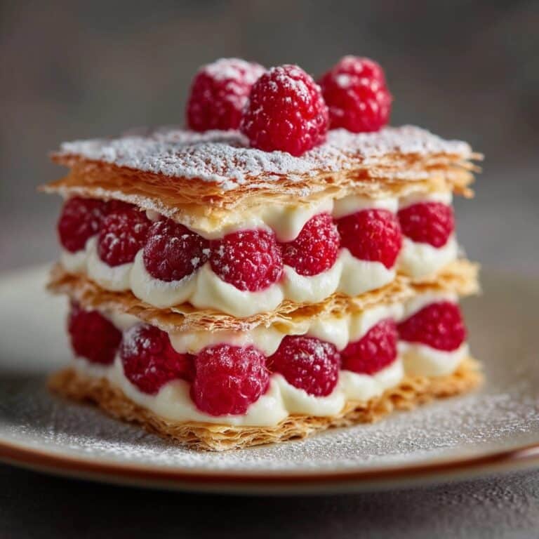 Raspberry Mille-Feuille Cookies Recipe