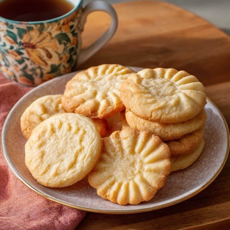 Buttery Shortbread Cookies Recipe
