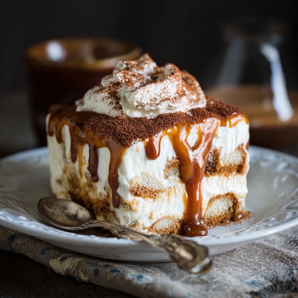 Caramel Apple Eclair Cake Recipe - Recipe Image