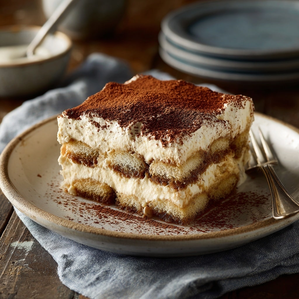 Indulgent Traditional Italian Tiramisu Recipe - Recipe Image