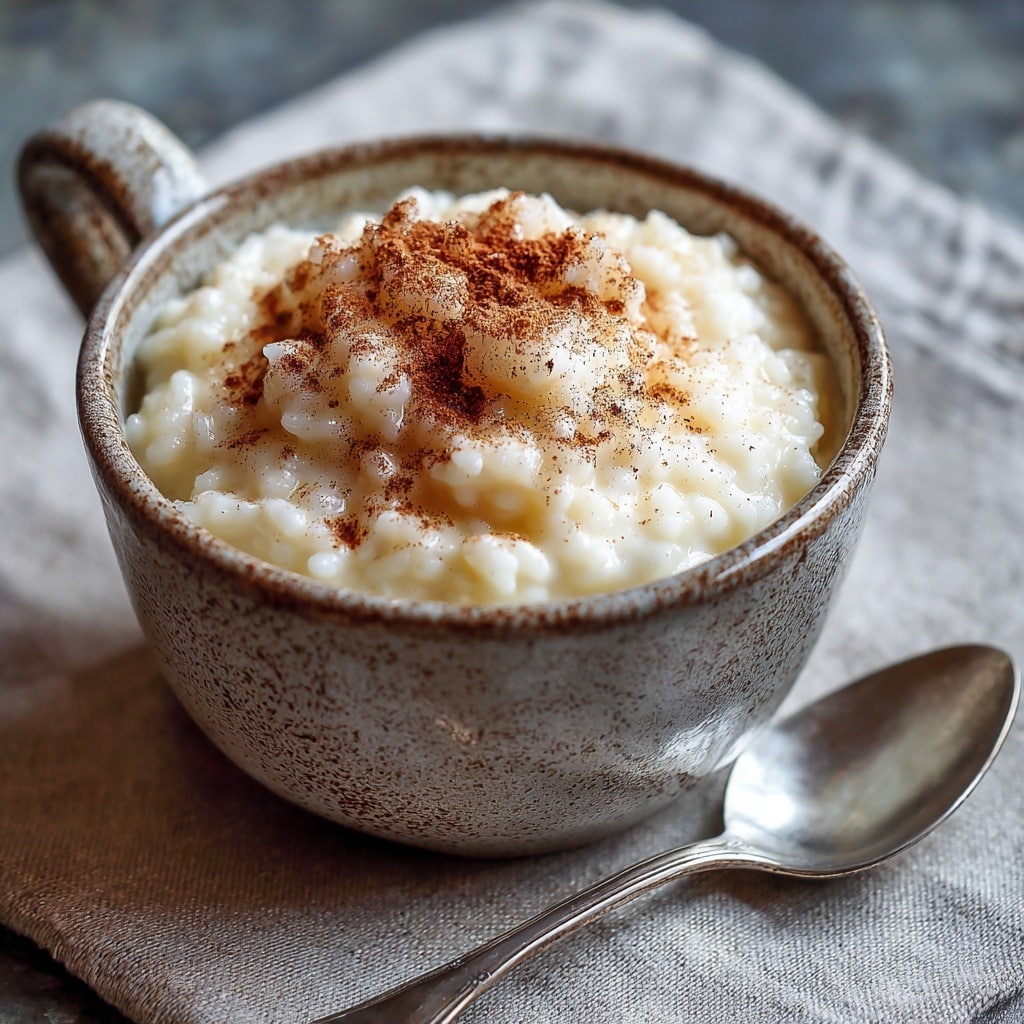 Old-Fashioned Creamy Rice Pudding Recipe - Recipe Image