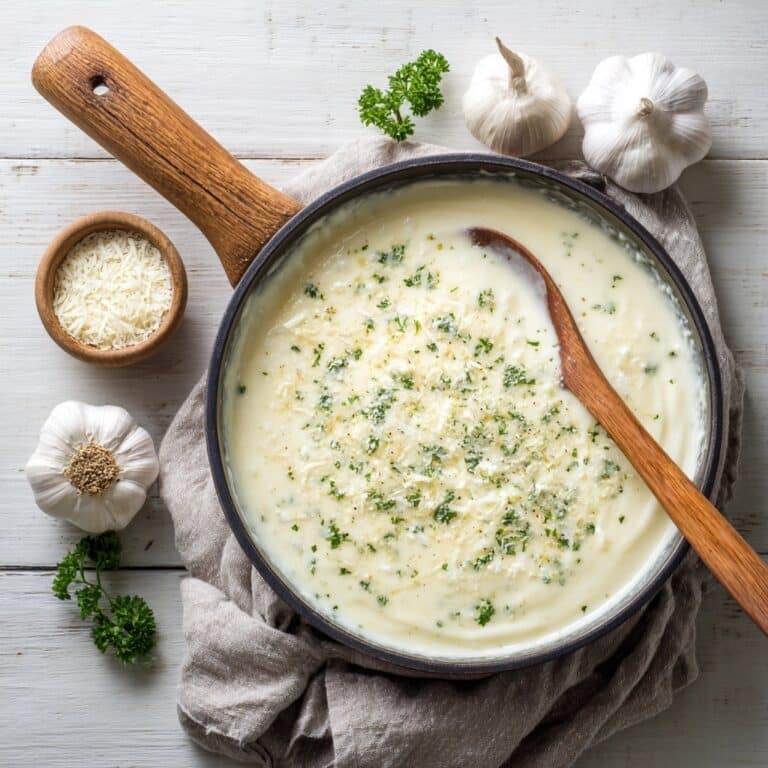 4-Ingredient Dill Garlic Sauce Recipe