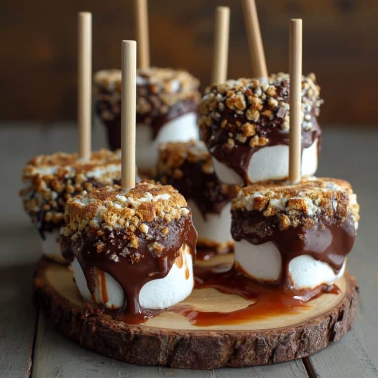 Delicious S’mores Pops Recipe