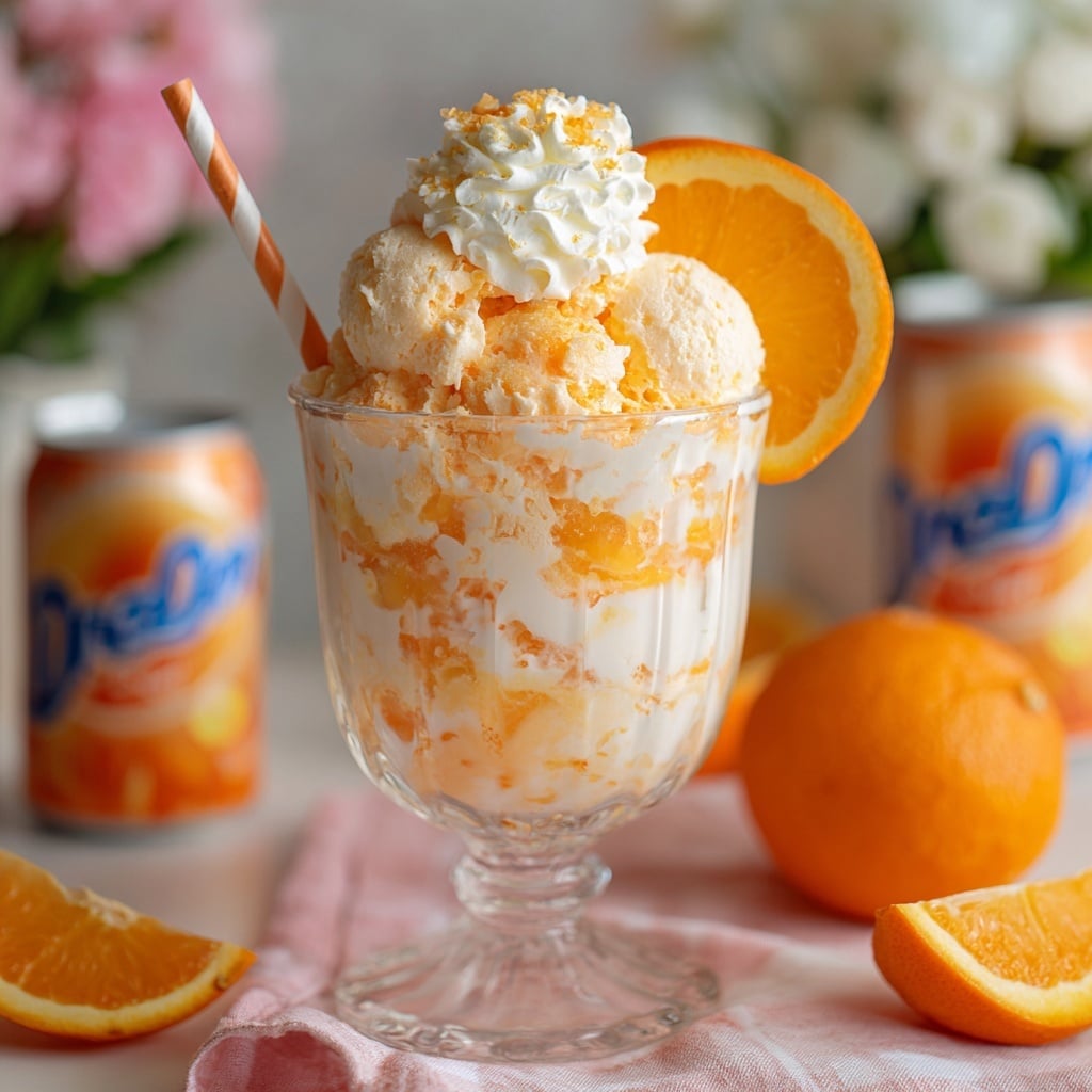 Creamy Orange Ice Cream Recipe - Recipe Image