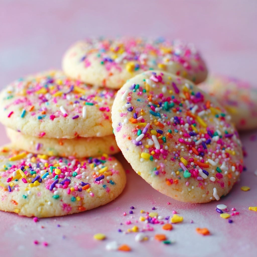 Cotton Candy Cookies Recipe - Recipe Image