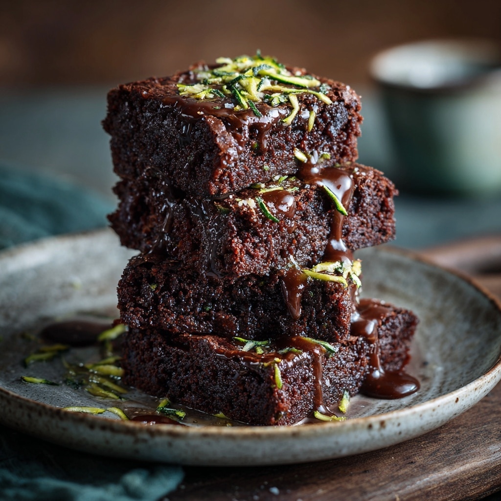 Creamy Avocado Brownies Recipe - Recipe Image