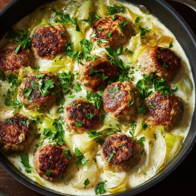 Chicken Ricotta Meatballs with Spinach Alfredo Recipe