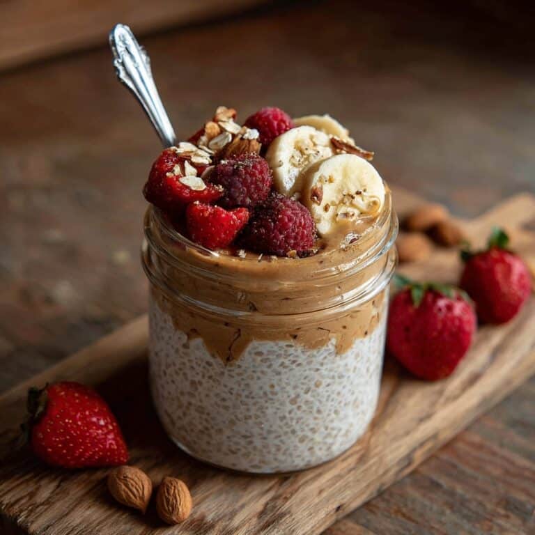 Cinnamon Roll Overnight Oats Recipe