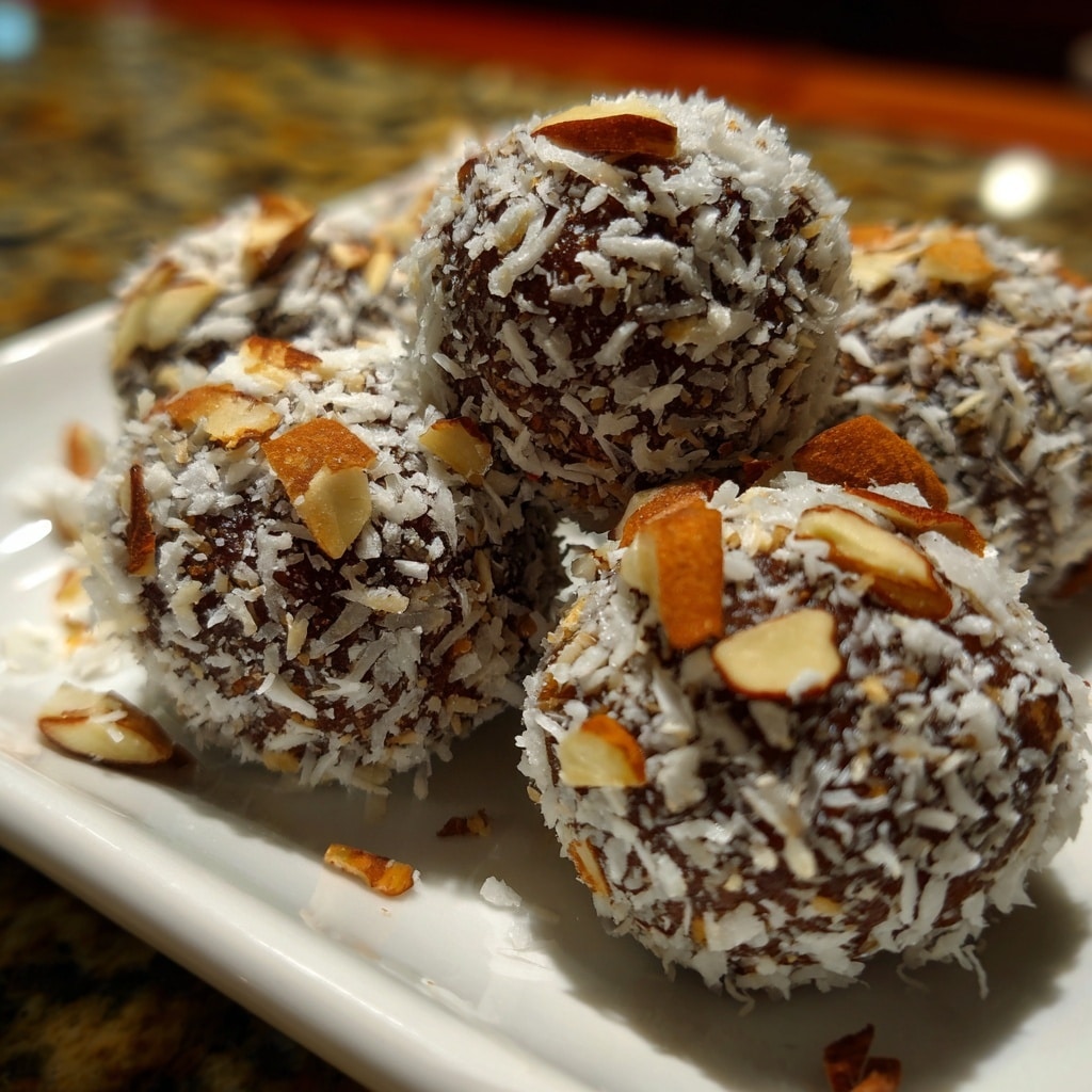 No-Bake Energy Balls Recipe - Recipe Image