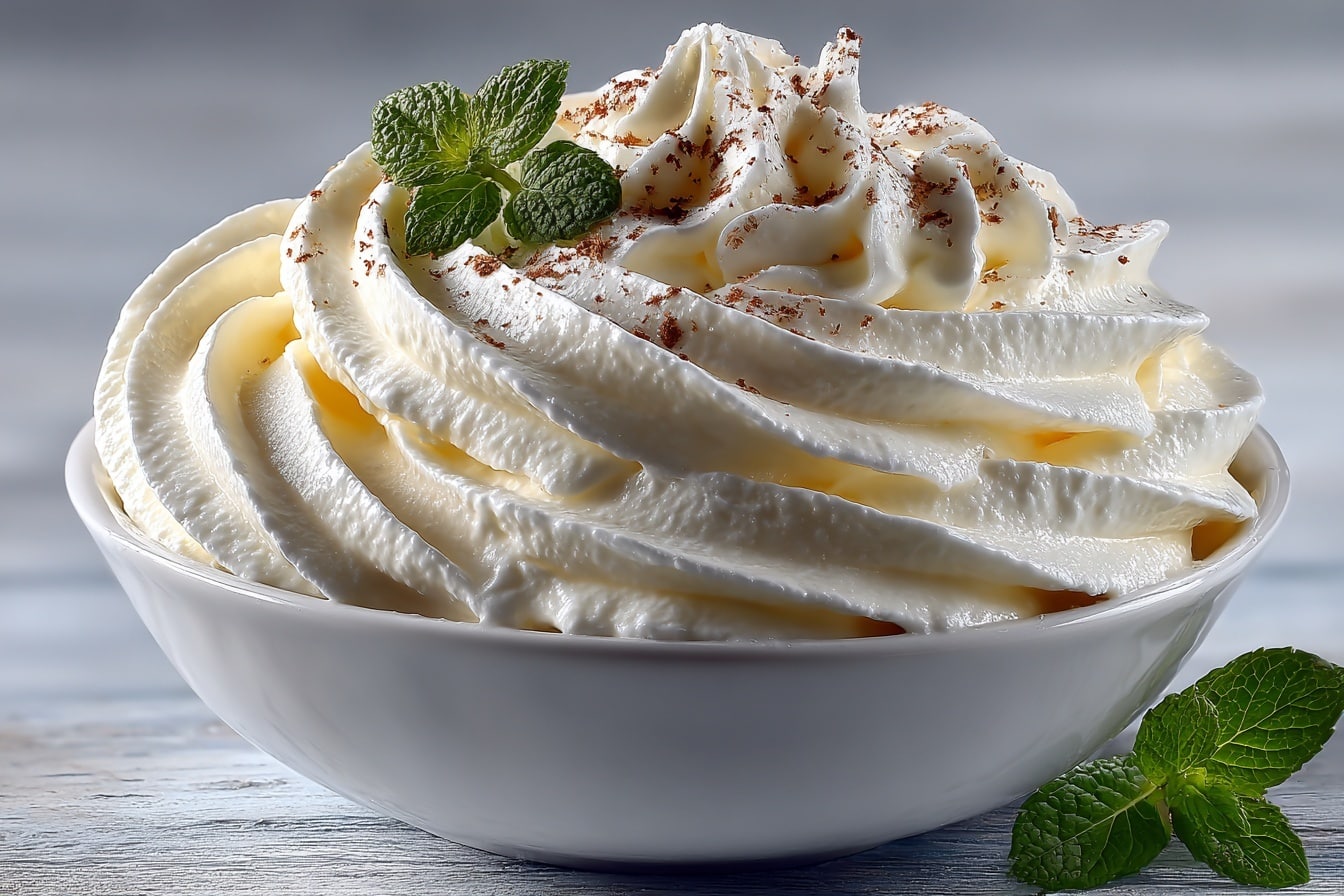 Homemade Whipped Cream Recipe - Recipe Image