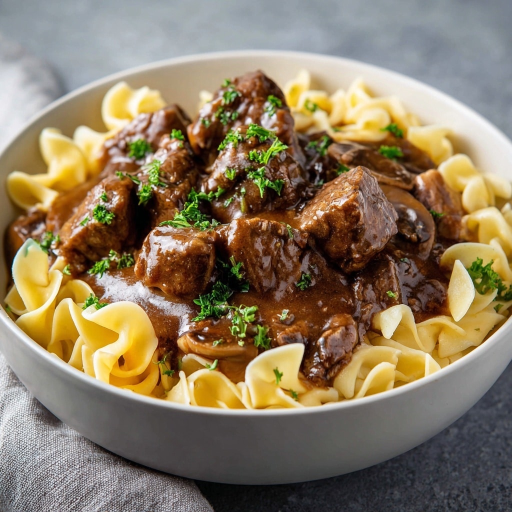 Slow Cooker Beef Manhattan Recipe - Recipe Image