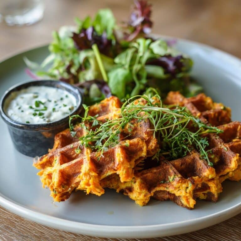 Savory Hashbrown Chaffle Recipe