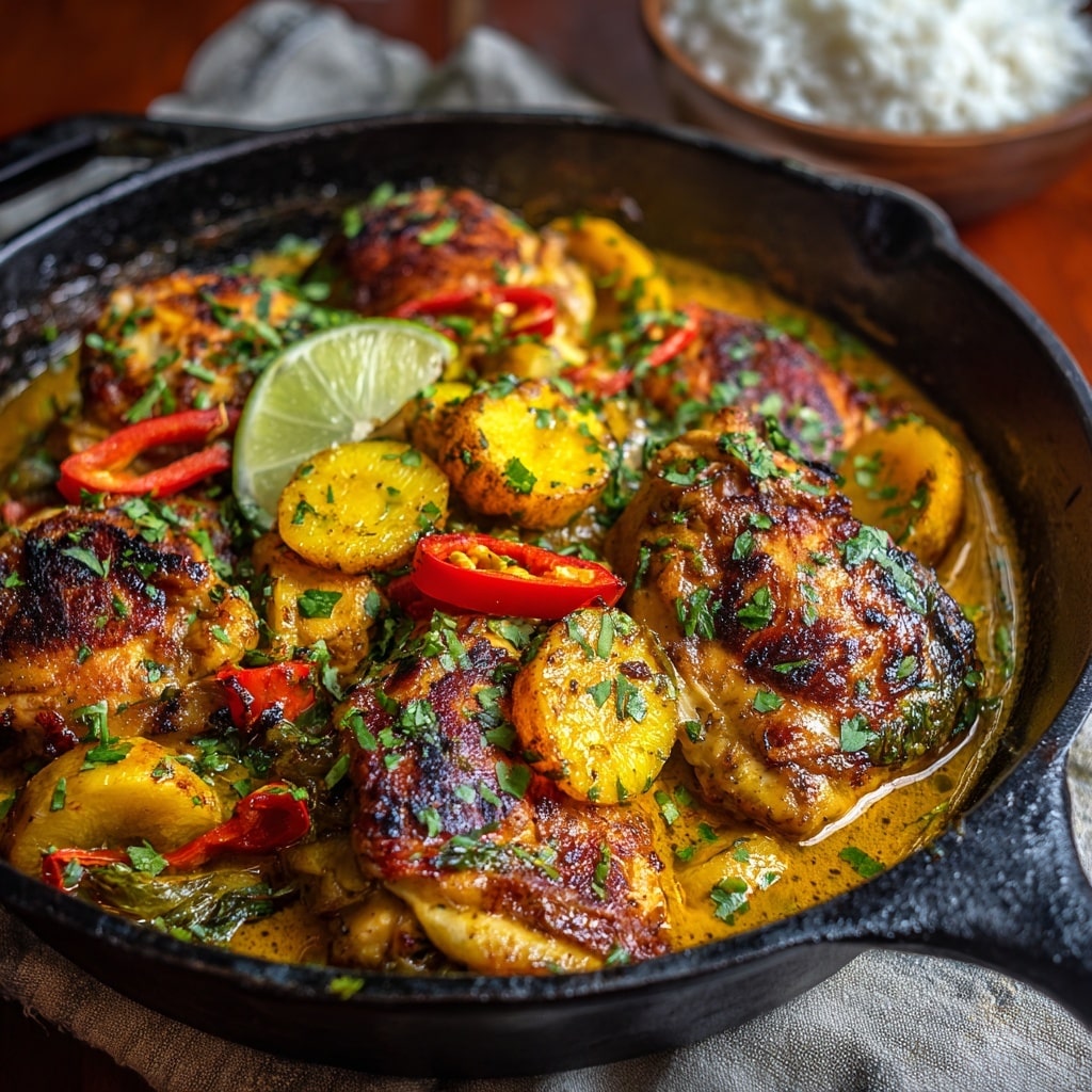 Jamaican Curry Chicken Recipe - Recipe Image