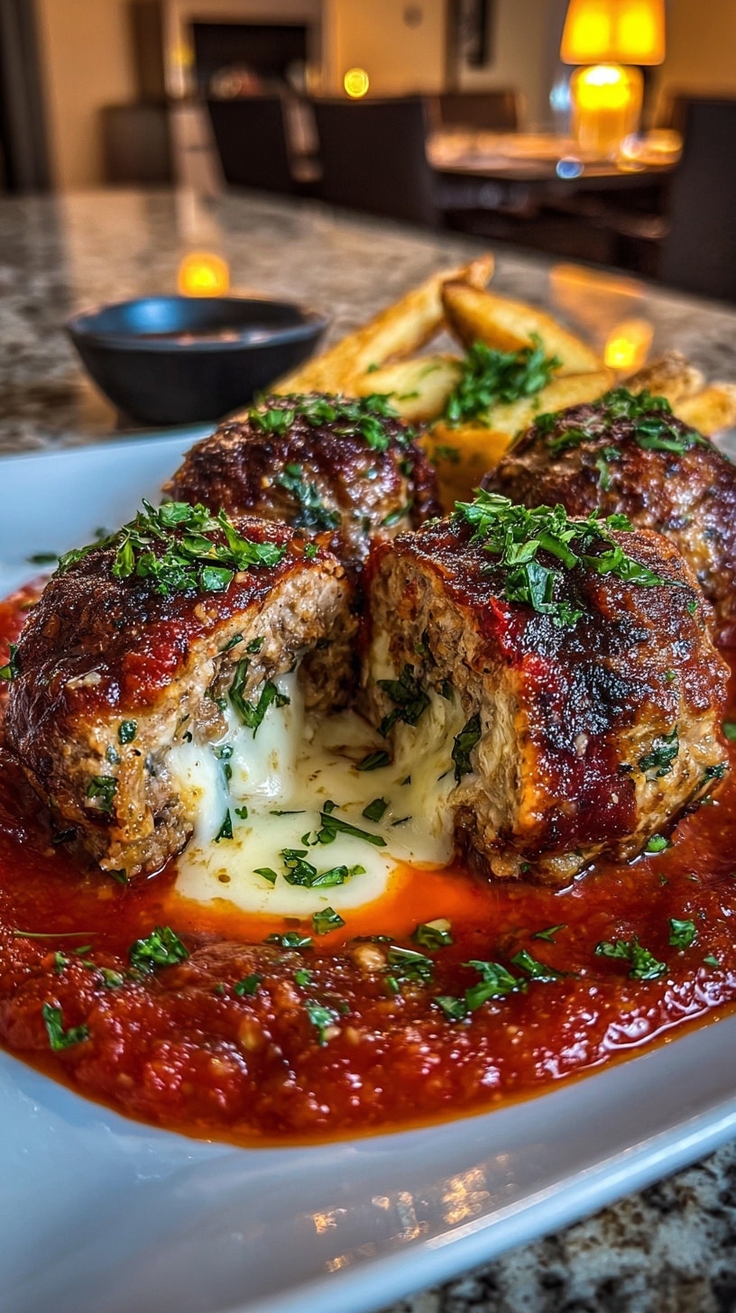 Smoked Stuffed Meatballs Recipe - Recipe Image