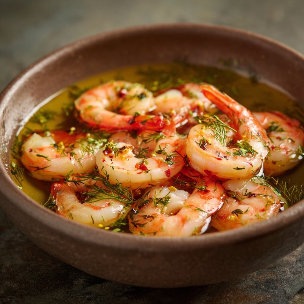 Shrimp with Fresh Chimichurri Recipe - Recipe Image