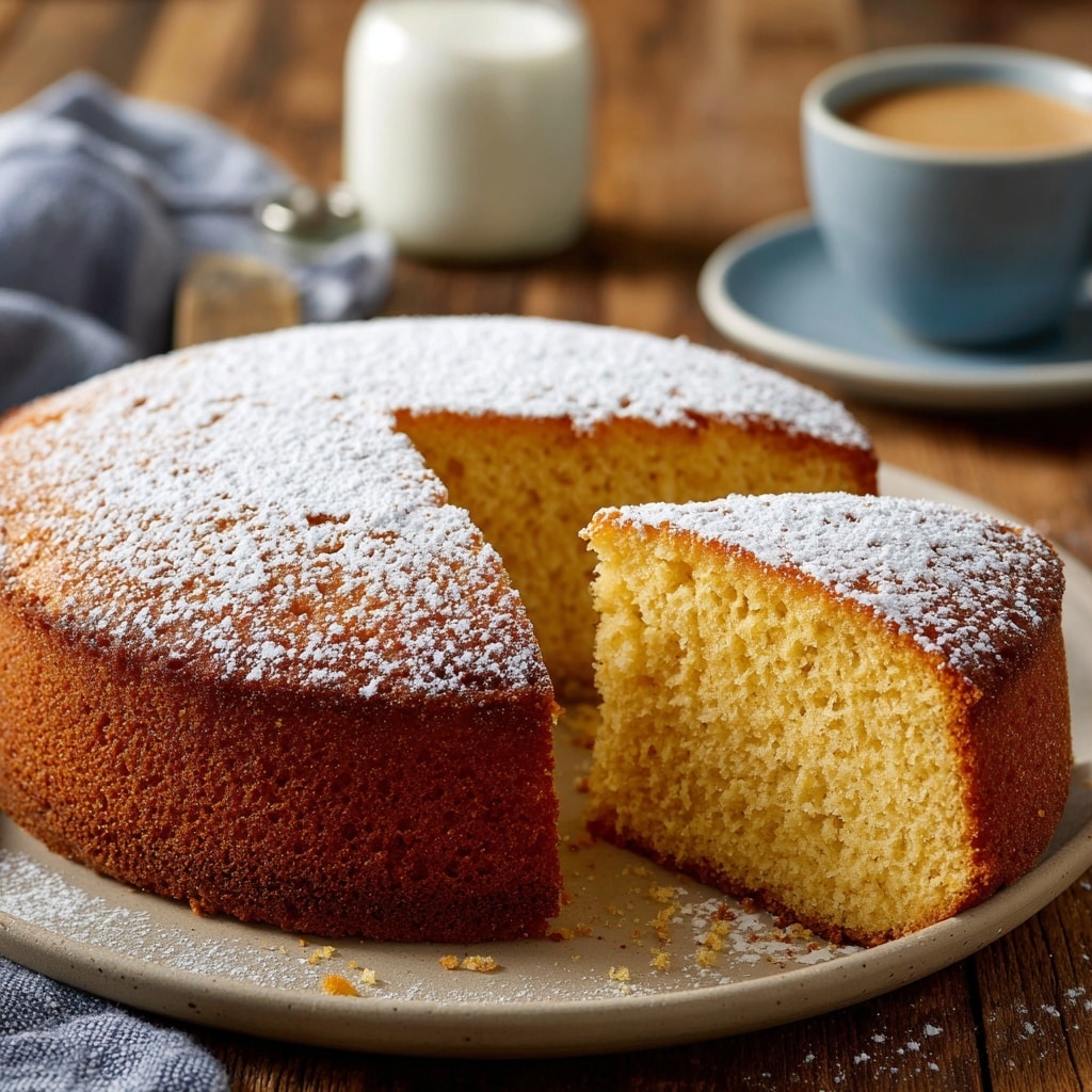 Keto Almond Cake Recipe - Recipe Image