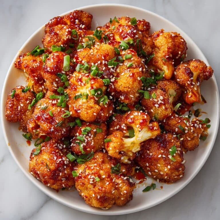 Sweet and Spicy Baked Cauliflower Recipe