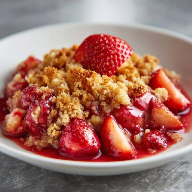 Delicious Strawberry Crisp Recipe