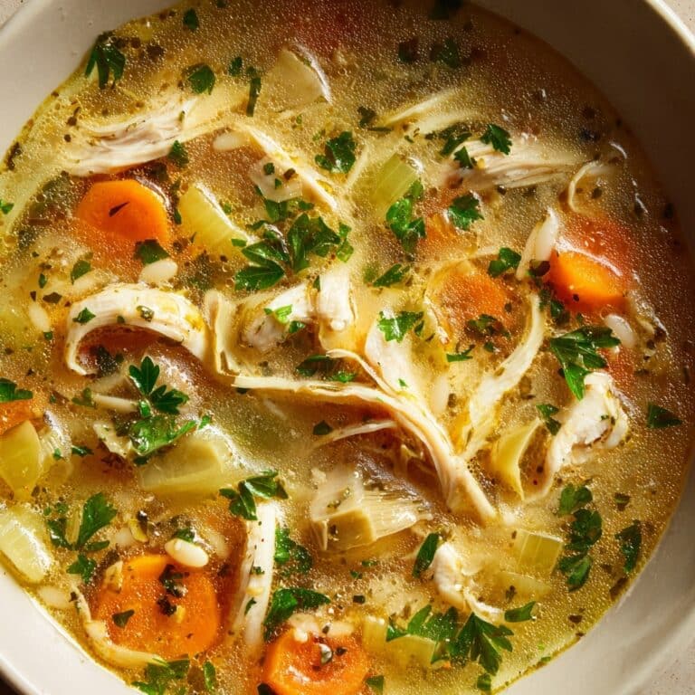 Healing Greek Lemon Chicken Soup (Avgolemono) Recipe