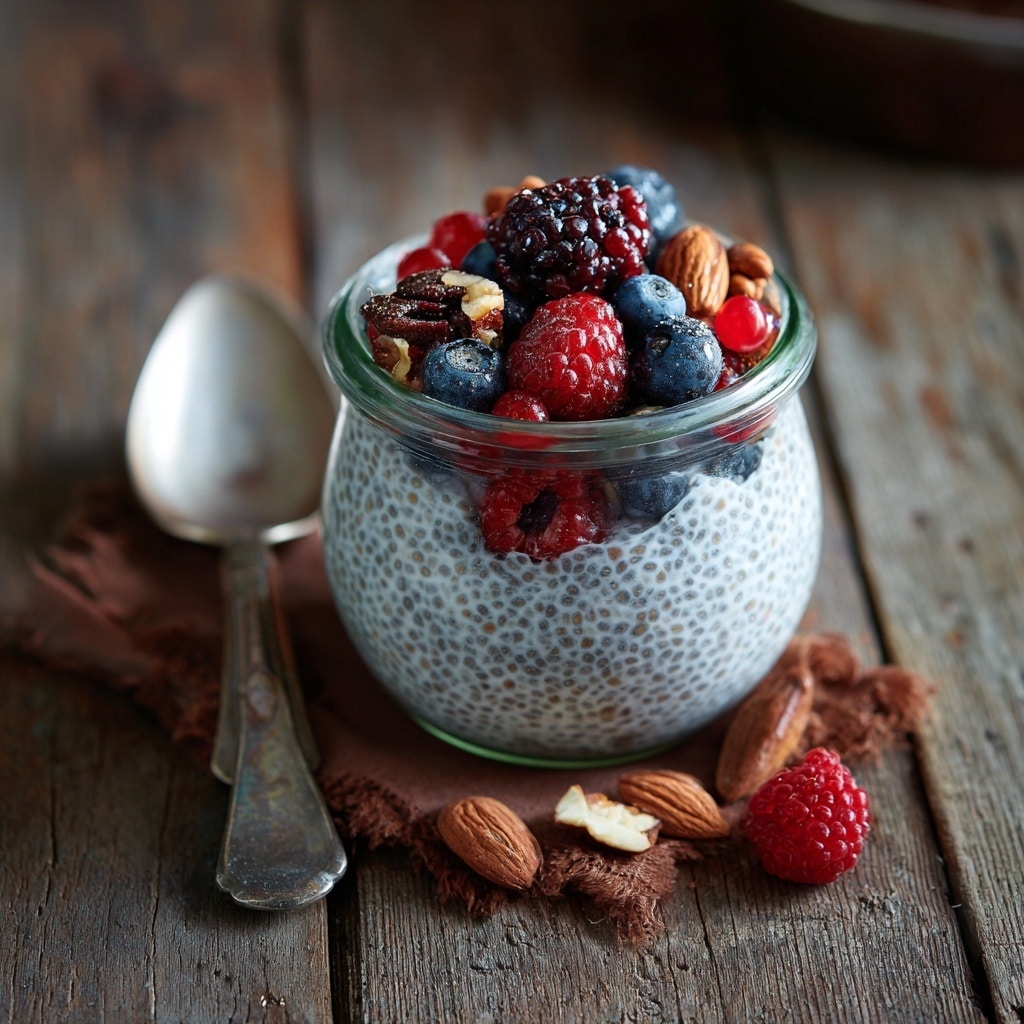 Low Carb Fruity Chia Tea Recipe - Recipe Image