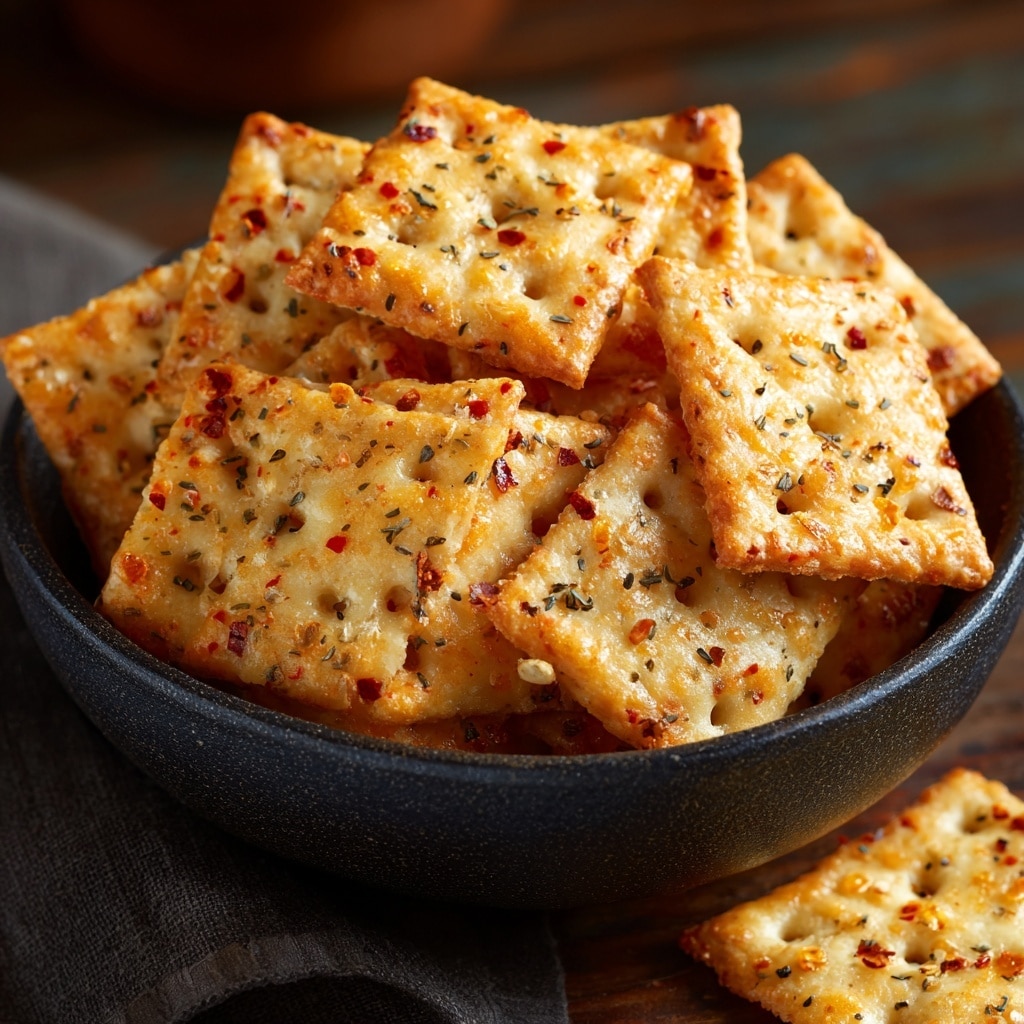 Alabama Firecrackers: Spicy No-Cook Saltine Crackers Recipe - Recipe Image