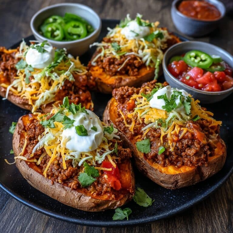 Buffalo Chicken Stuffed Sweet Potatoes Recipe