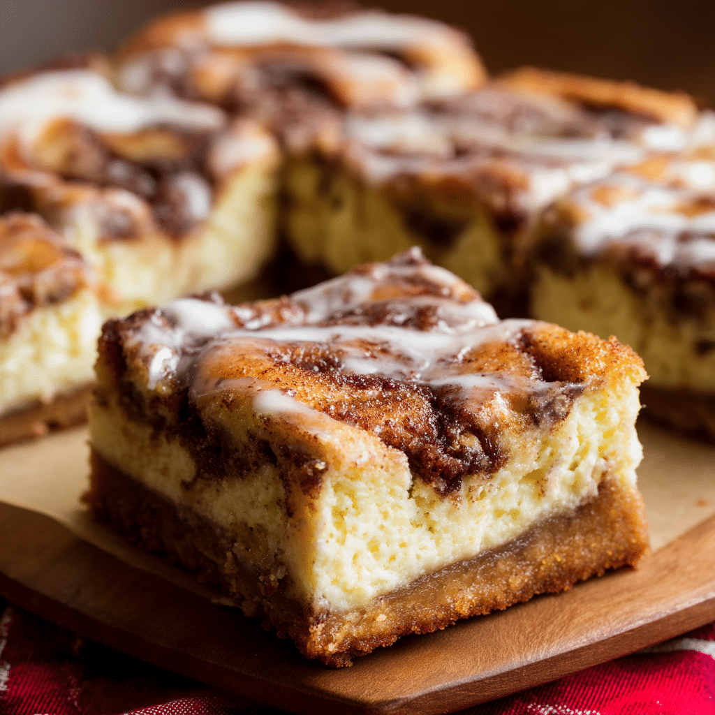 Cinnamon Roll Bliss Bars Recipe - Recipe Image