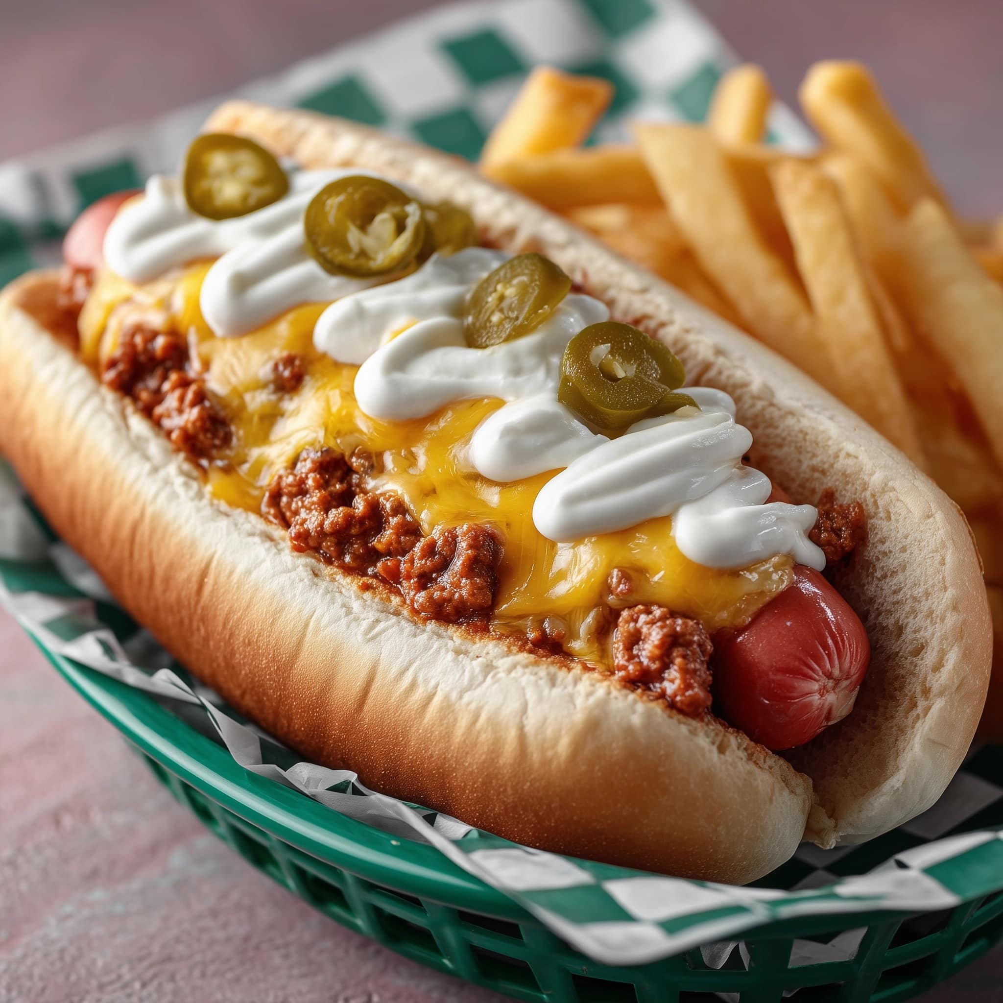 Air Fryer Chili Dogs Recipe - Recipe Image