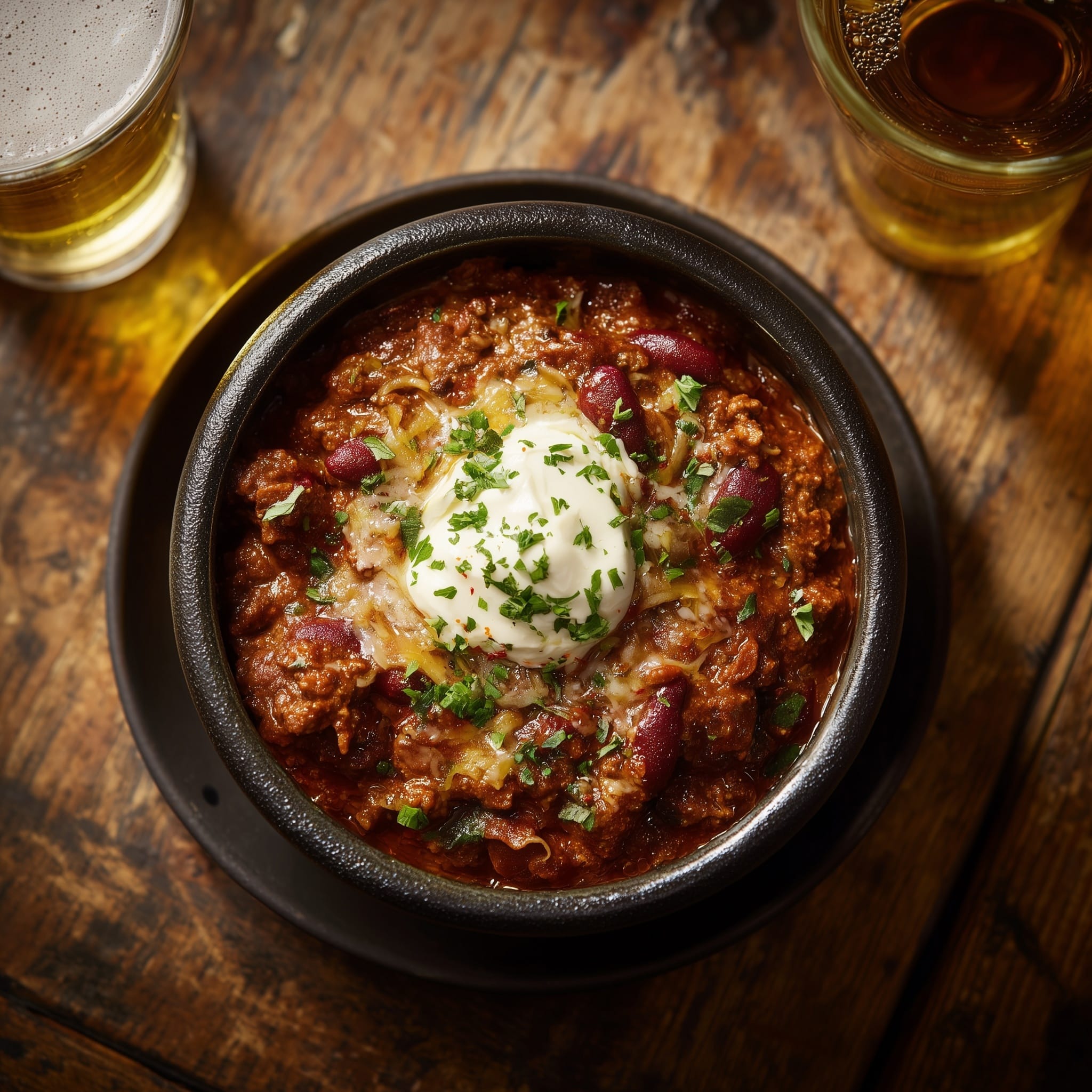 Classic Beef Chili Recipe - Recipe Image